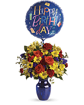 Fly Away Birthday Bouquet